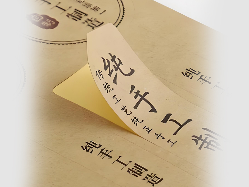 牛皮纸不干胶